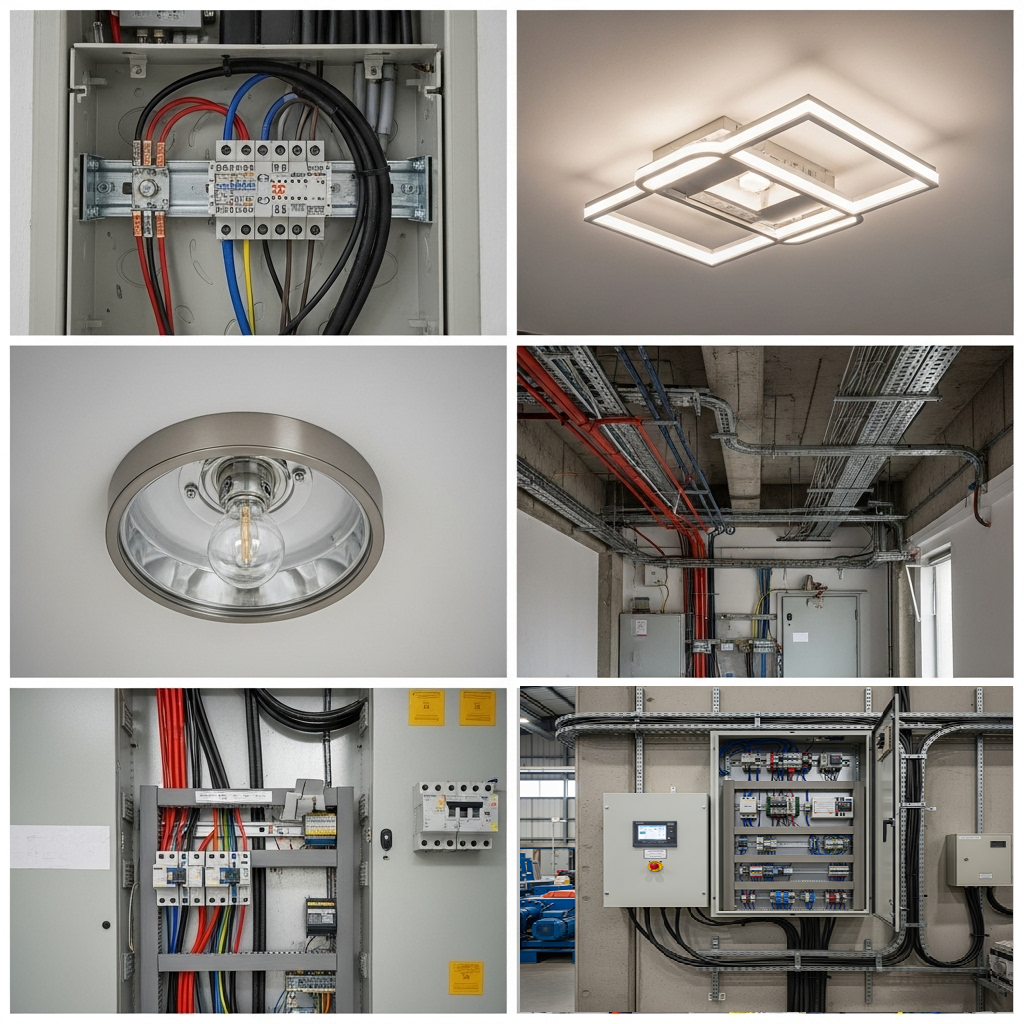 Neatly-wired-electrical-control-panel-with-circuit-breakers-and-terminal-blocks-by-A-Plus-Electric.